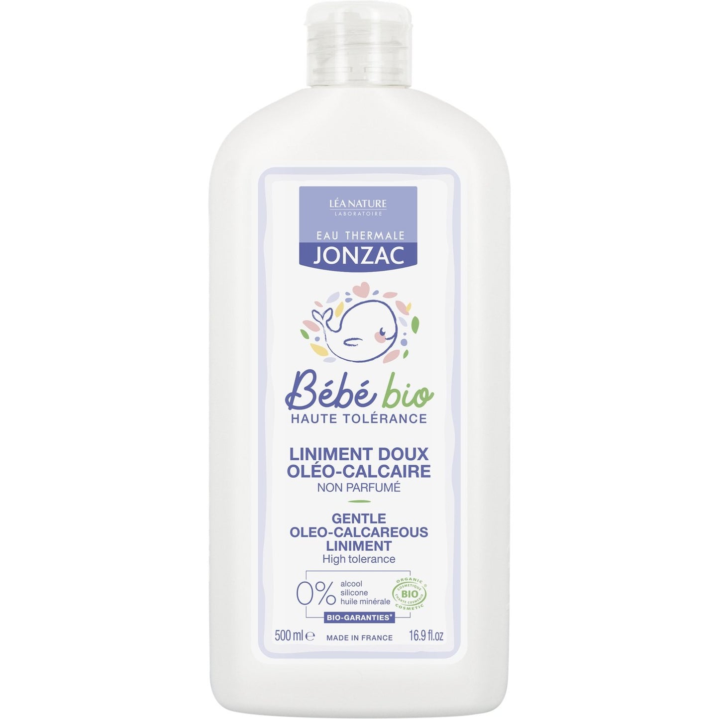Liniment Bébé Doux Bio EAU THERMALE JONZAC le flacon de 500mL