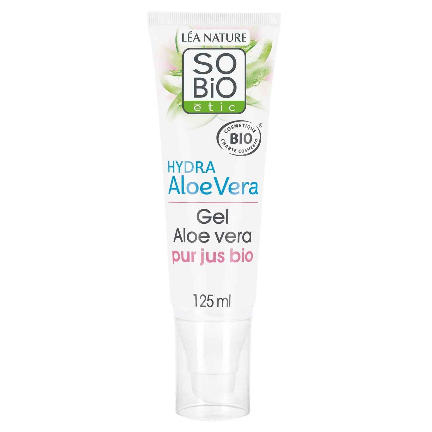Gel Crème au Jus d'Aloe Vera Bio SO'BIO ETIC Le tube de 125 mL