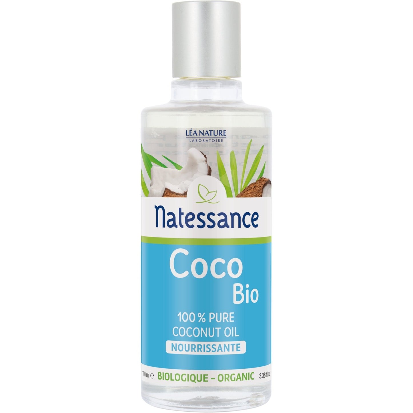 Huile Corps Cheveux Nourrissante Réparatrice Coco Bio LEA NATURE le flacon de 100mL