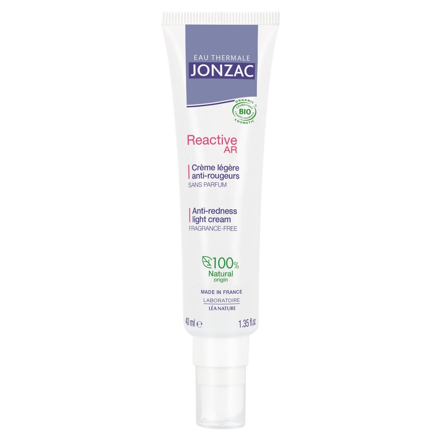 Soin Léger Apaisant Anti Rougeur Bio LEA NATURE le tube de 40mL