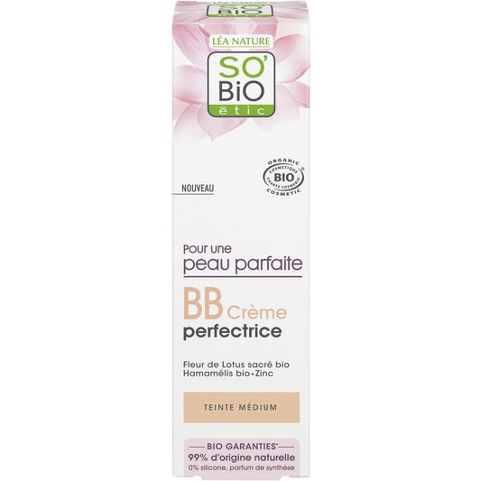Organic Medium Tint Perfecting BB Cream SO'BIO ETIC