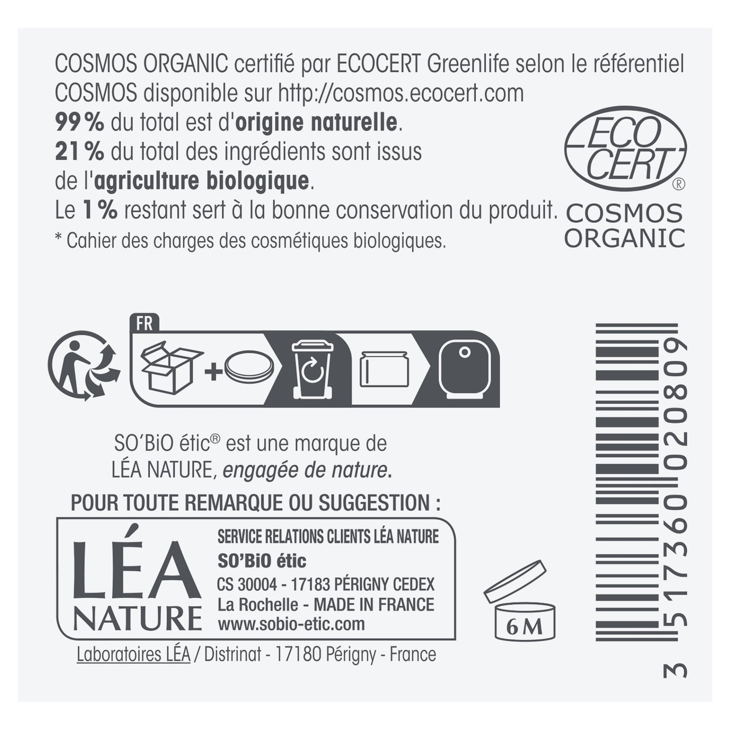 SO'BIO ETIC Kostbare Bio-Argan-Licht-Anti-Aging-Nachtcreme