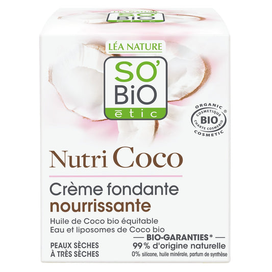 Nutri Coco Bio Nährende Schmelzcreme SO'BIO ETIC