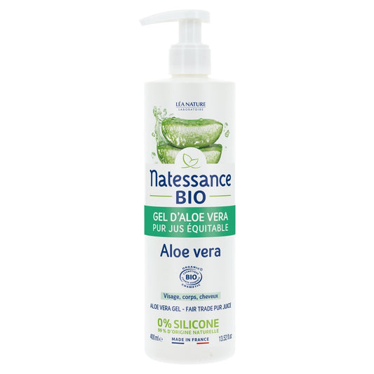 Gesicht Körper Haar Gel 0% Silikon Bio Aloe Vera Matessance LEA NATURE