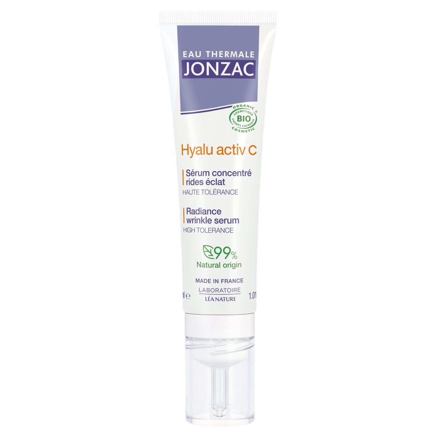 Sérum Visage Anti-Rides Éclat Lissant Hyalu Activ C Bio EAU THERMALE JONZAC