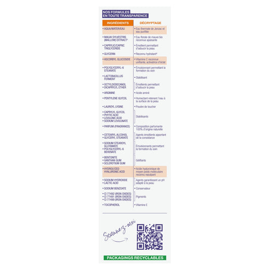 Hyalu Activ C Bio Anti-Falten Glättendes Strahlendes Gesichtsserum JONZAC THERMALWASSER