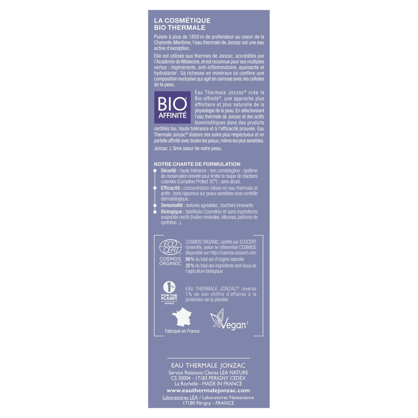 Sérum Visage Anti-Imperfections Anti-Âge Rétinol-Like Végétal Pure Age Bio EAU THERMALE JONZAC