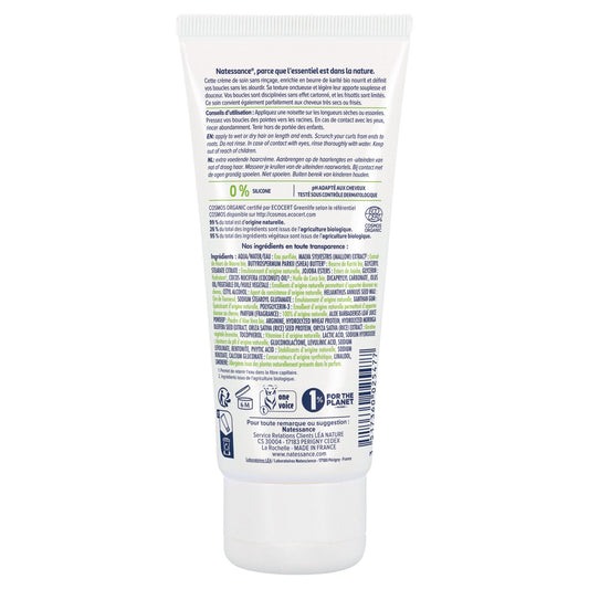 LEA NATURE Bio-Sheabutter und pflanzliches Keratin Leave-In Lockencreme