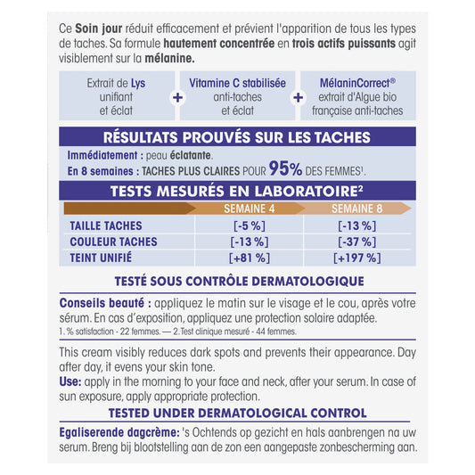 Soin Jour Eclat Anti-Tâches Lumi’lys Bio SO'BIO ETIC