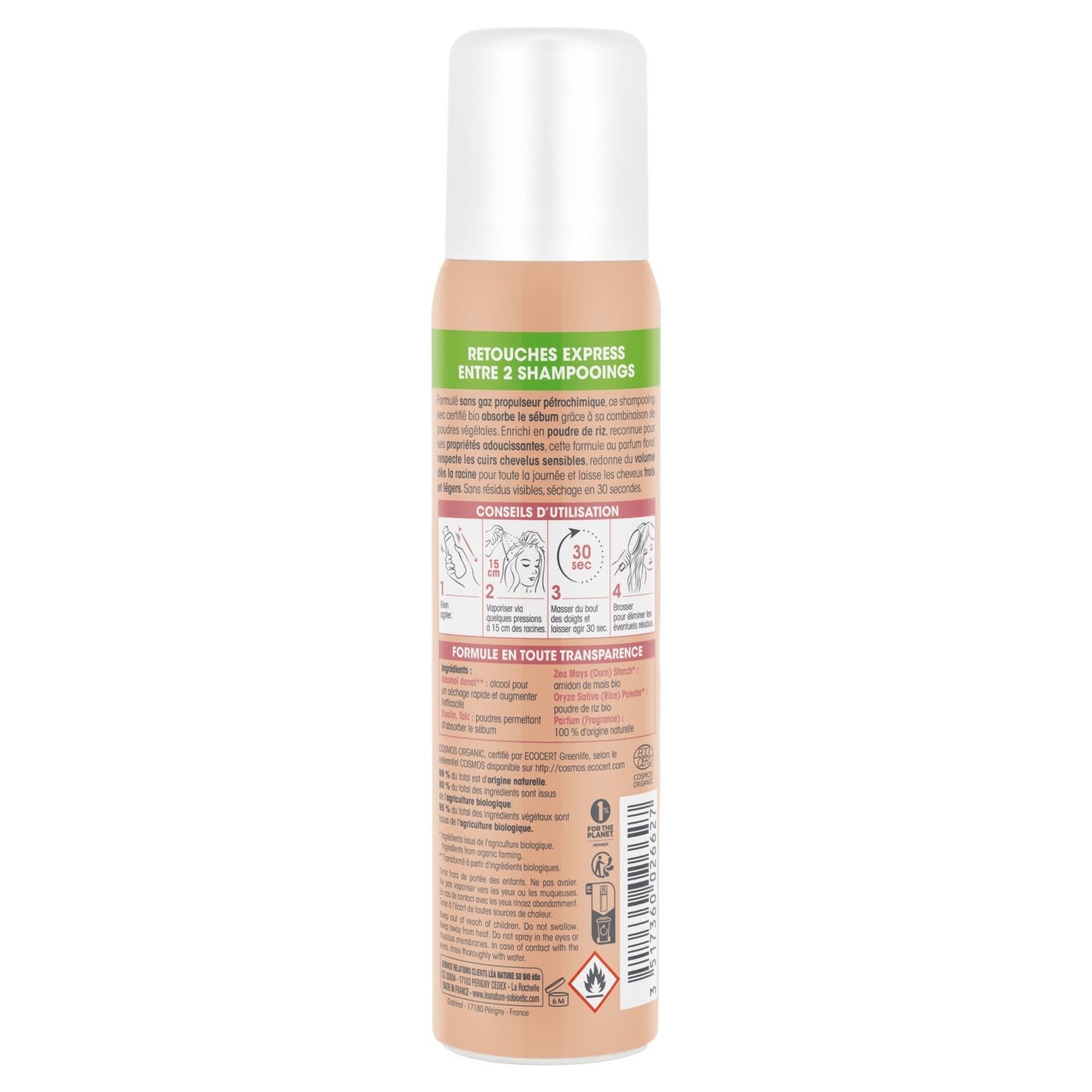 SO'BIO ETIC Organic Rice Powder Gentle Shampoo