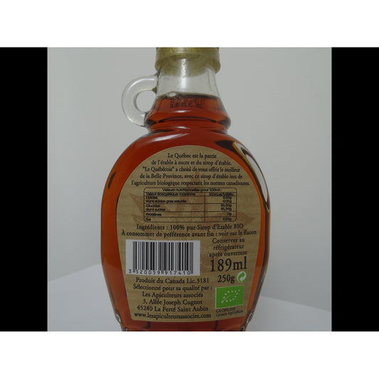 Sirop d'Érable Bio LE QUEBECOIS