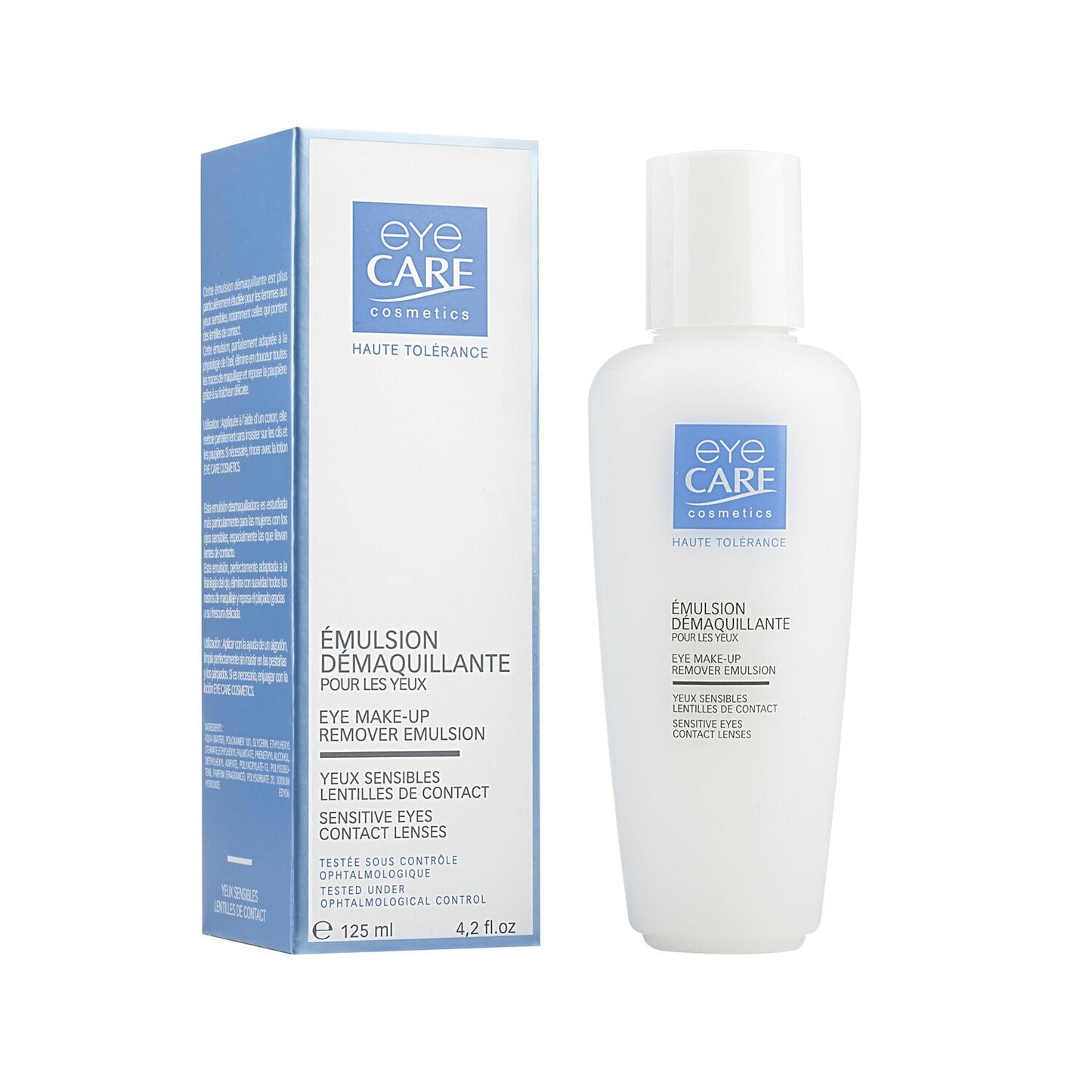 Démaquillant Yeux Sensibles Haute Tolérance EYE CARE COSMETICS le flacon de 125mL