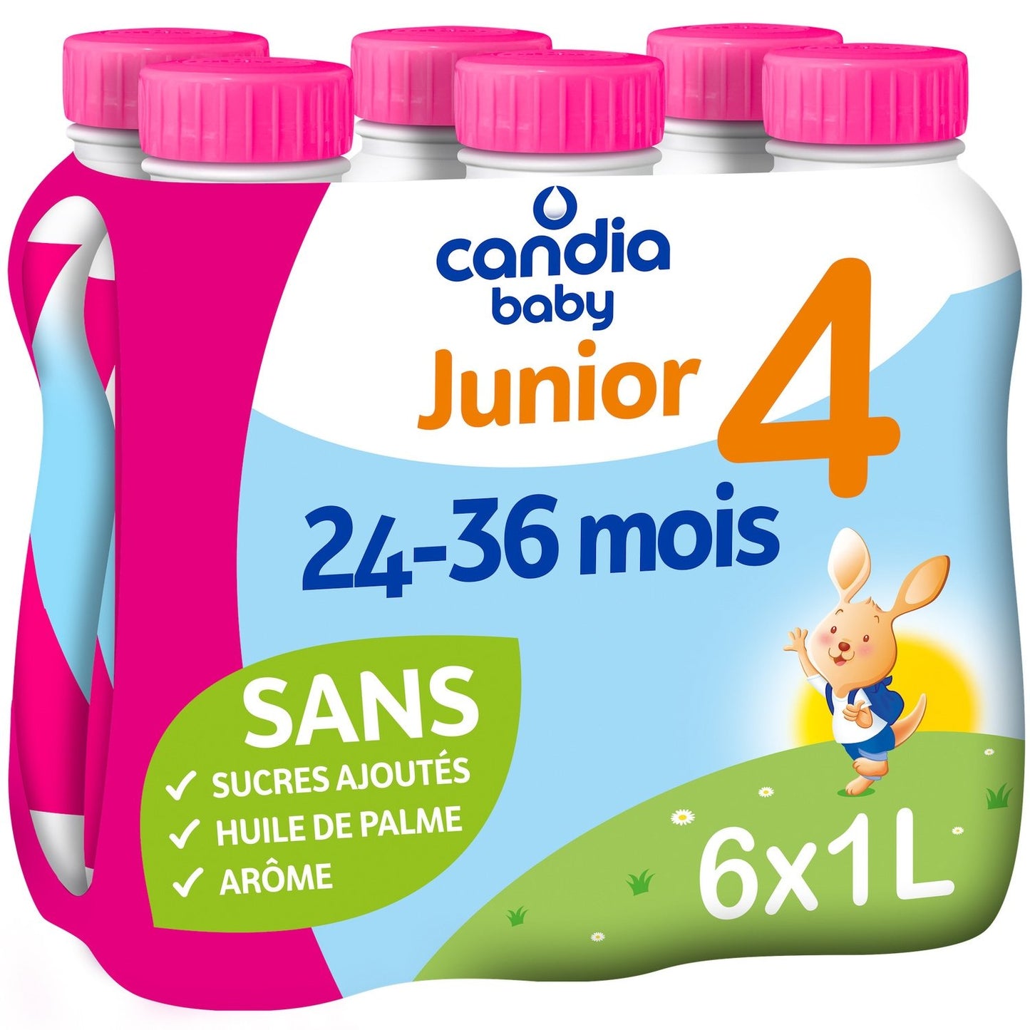 Lait Bébé Liquide 4ème Âge Dès 20 Mois Junior CANDIA BABY