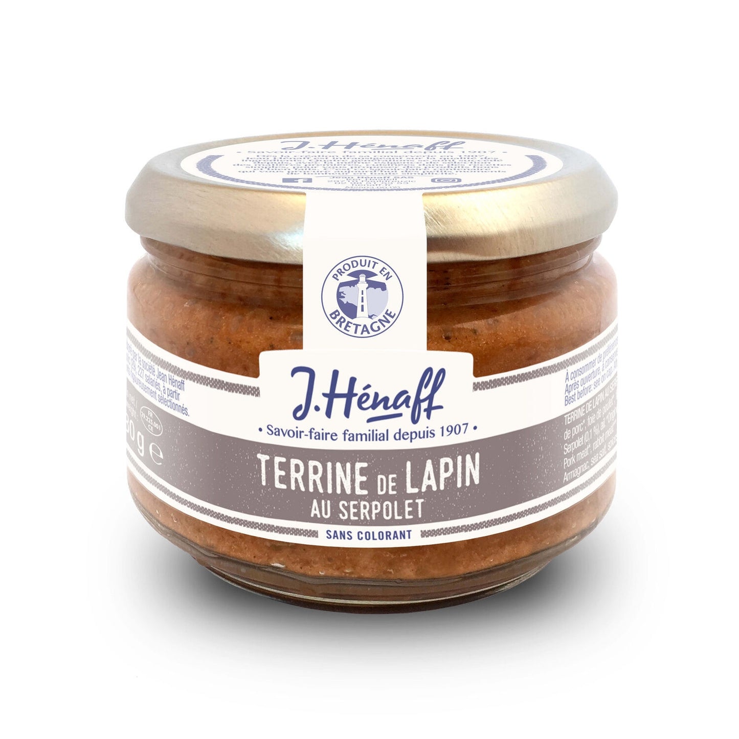 HENAFF Kaninchenterrine mit wildem Thymian