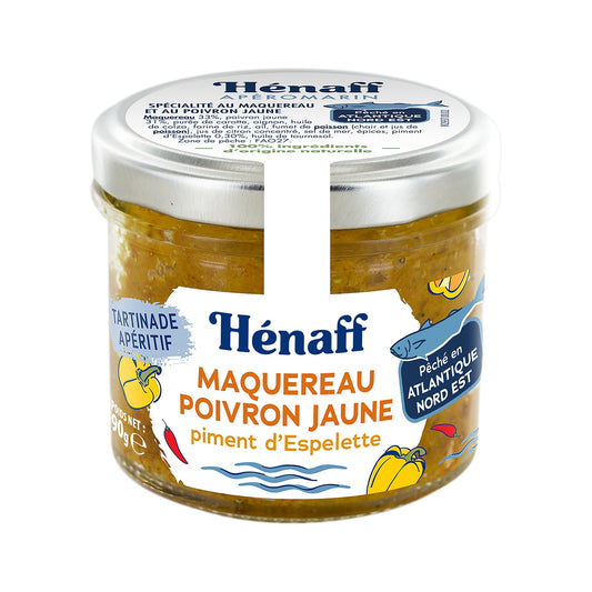 HENAFF Mackerel Pepper Espelette Pepper Spread