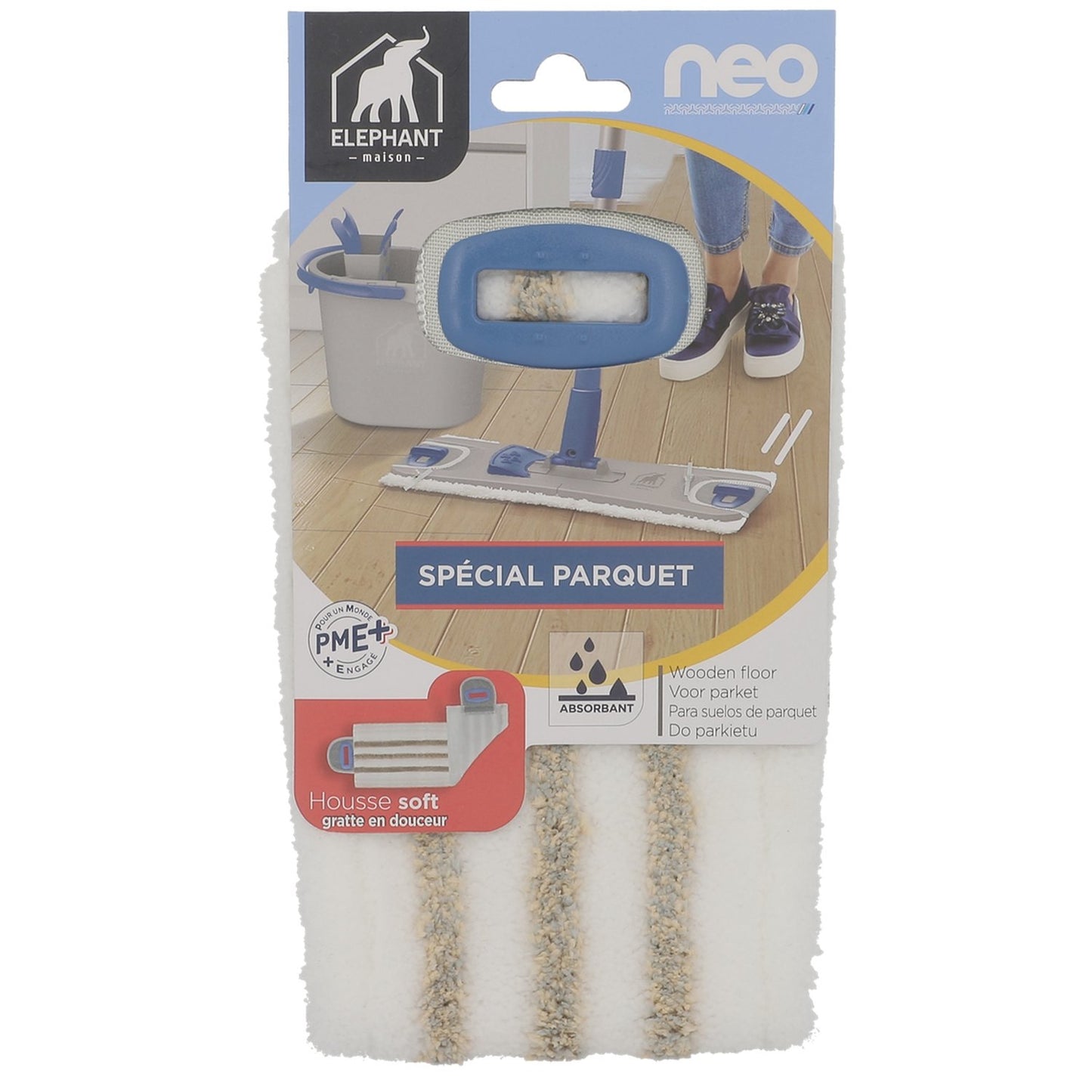 Housse Neo 3d Spécial Parquet ELEPHANT