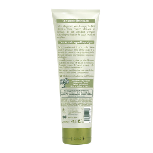 Crème Corps Peau Sèche et Sensible Hydratante Huile d'Olive LE PETIT OLIVIER