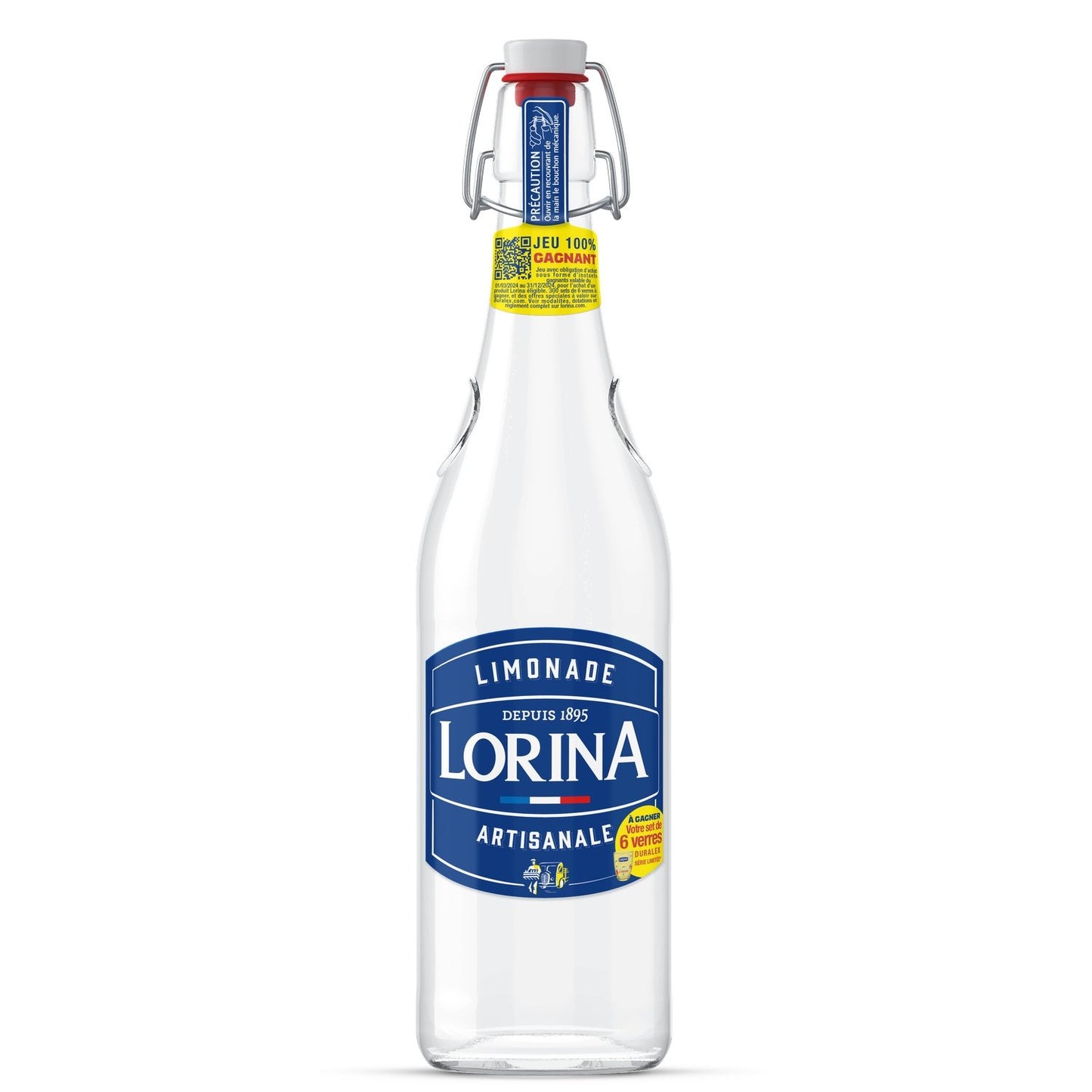 LORINA Natürliche handwerklich hergestellte Limonade mit Zitronengeschmack