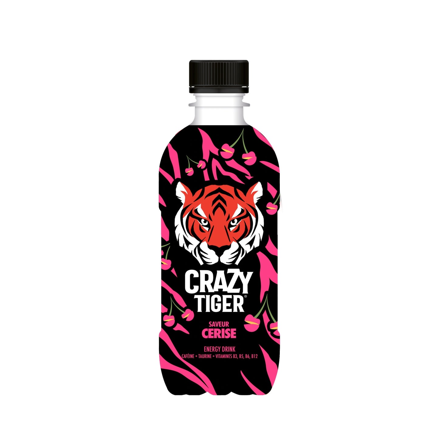 Boisson Énergisante Cerise CRAZY TIGER