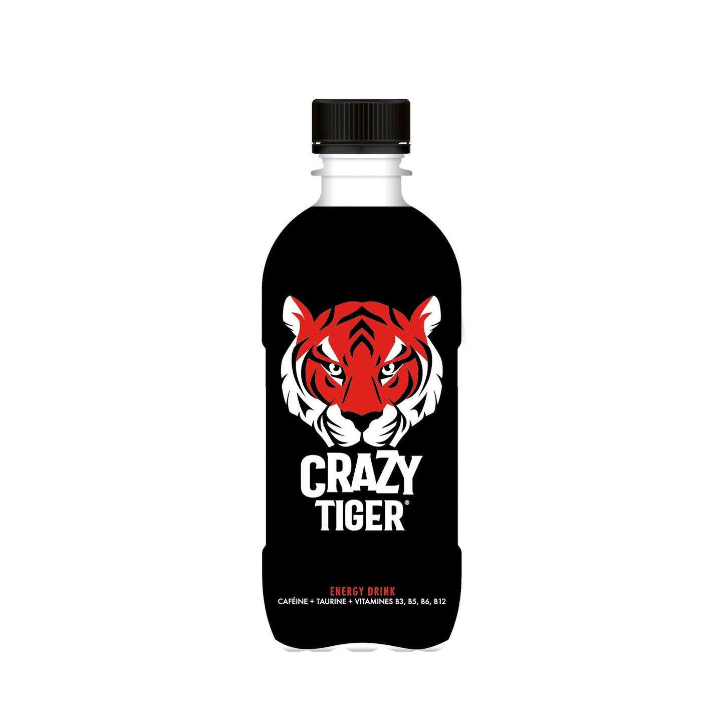 Boisson Énergisante Regular CRAZY TIGER la bouteille de 35cL