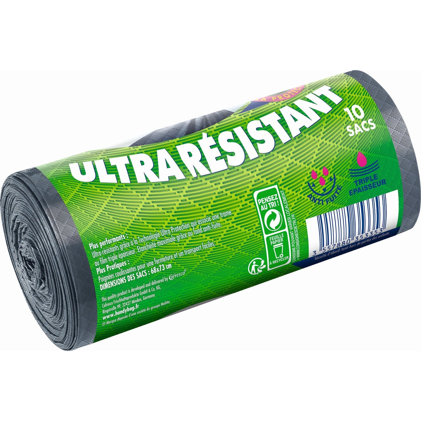 Sac Poubelle Ultra Résistant 50L HANDY BAG