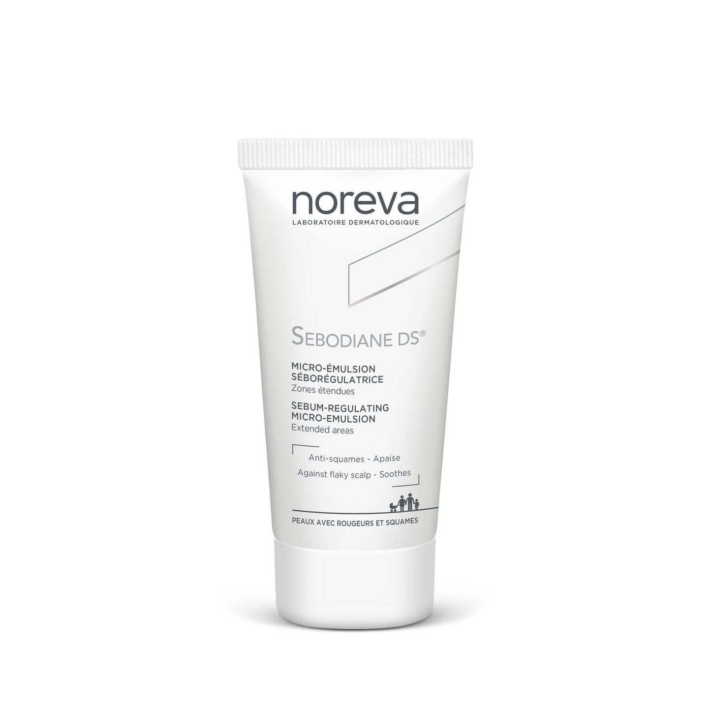 Crème Visage et Corps Peaux Sensibles et Irritées Micro-Émulsion Séborégulatrice NOREVA le flacon de 30mL