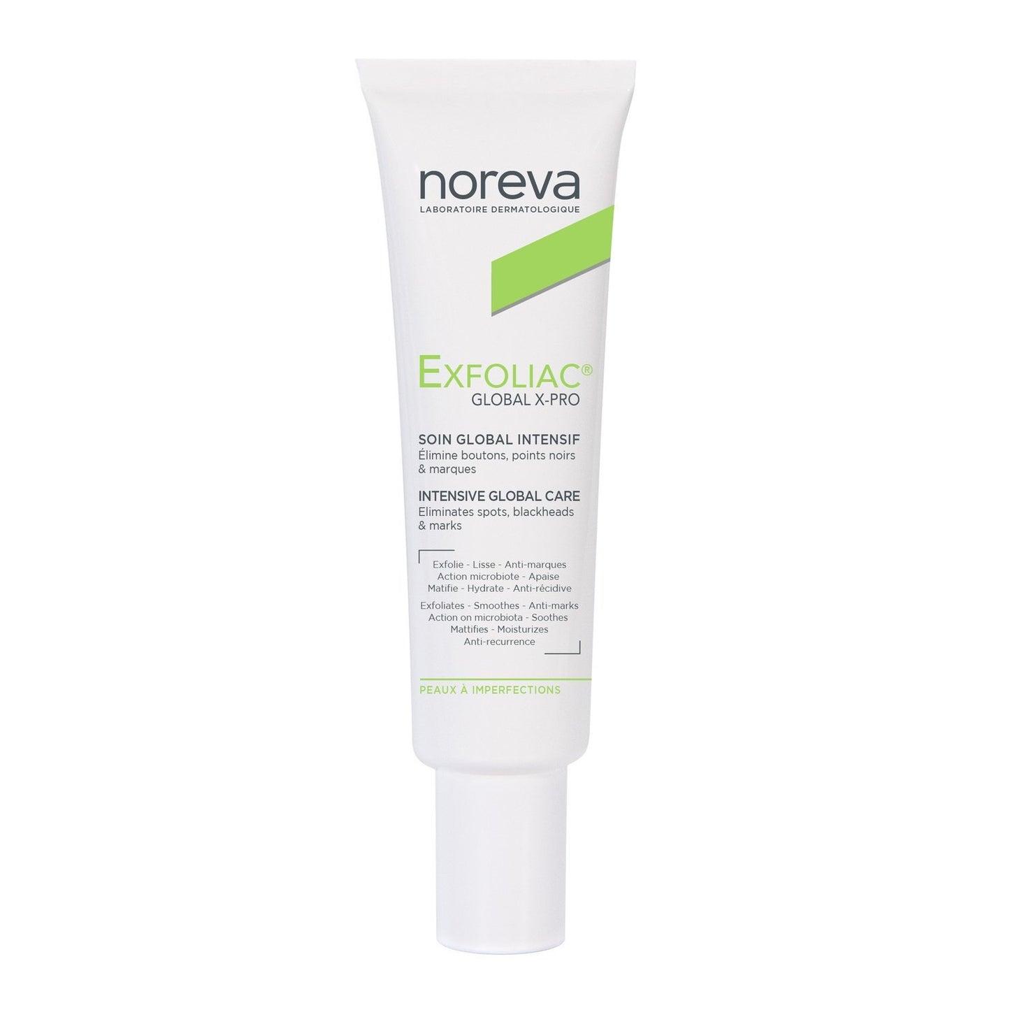 Soin Imperfections Marques Exfoliant Peaux Normales X-PRO EXFOLIAC le tube de 30mL