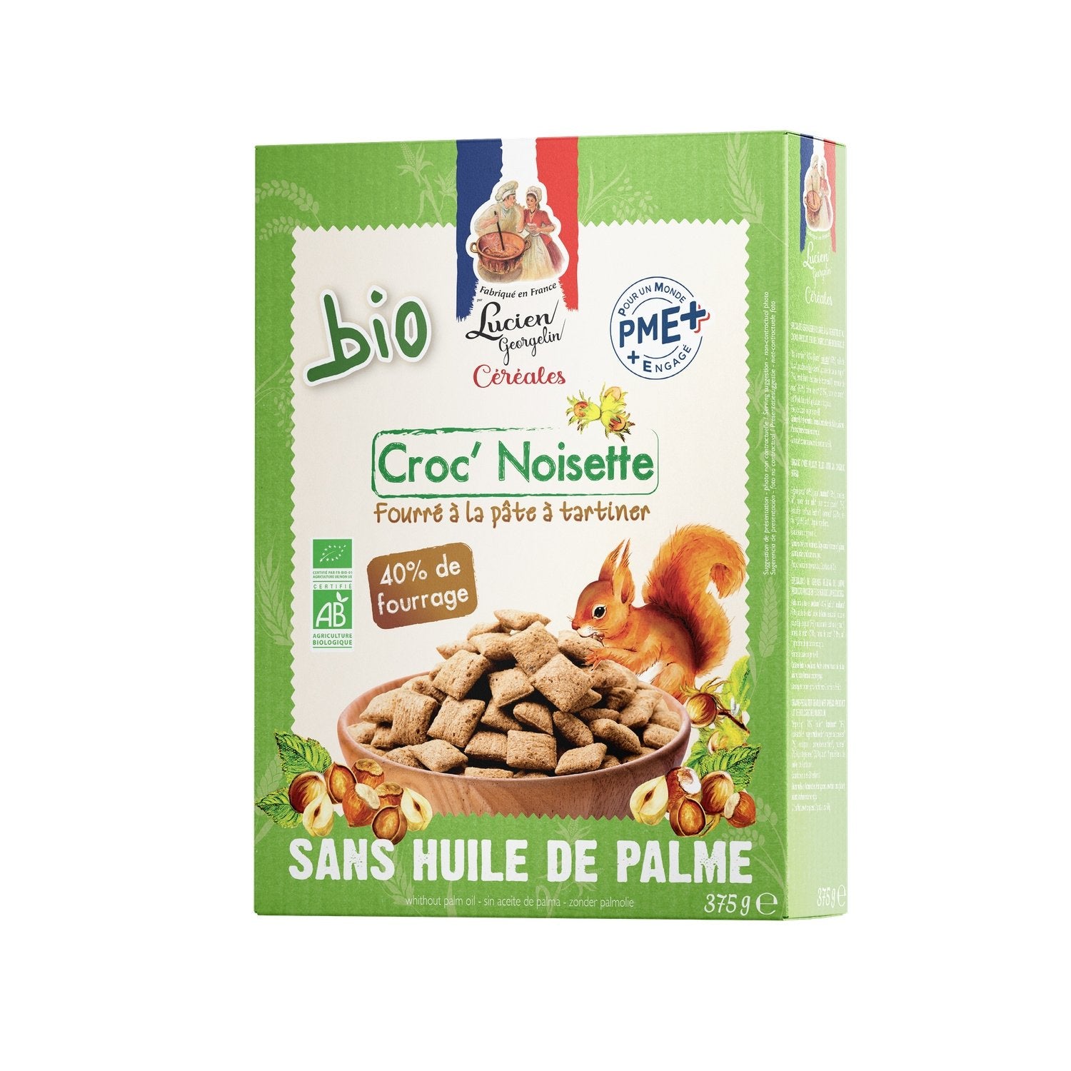 Doucéa Organic Gluten-Free Hazelnut Croc Cereal LUCIEN GEORGELIN