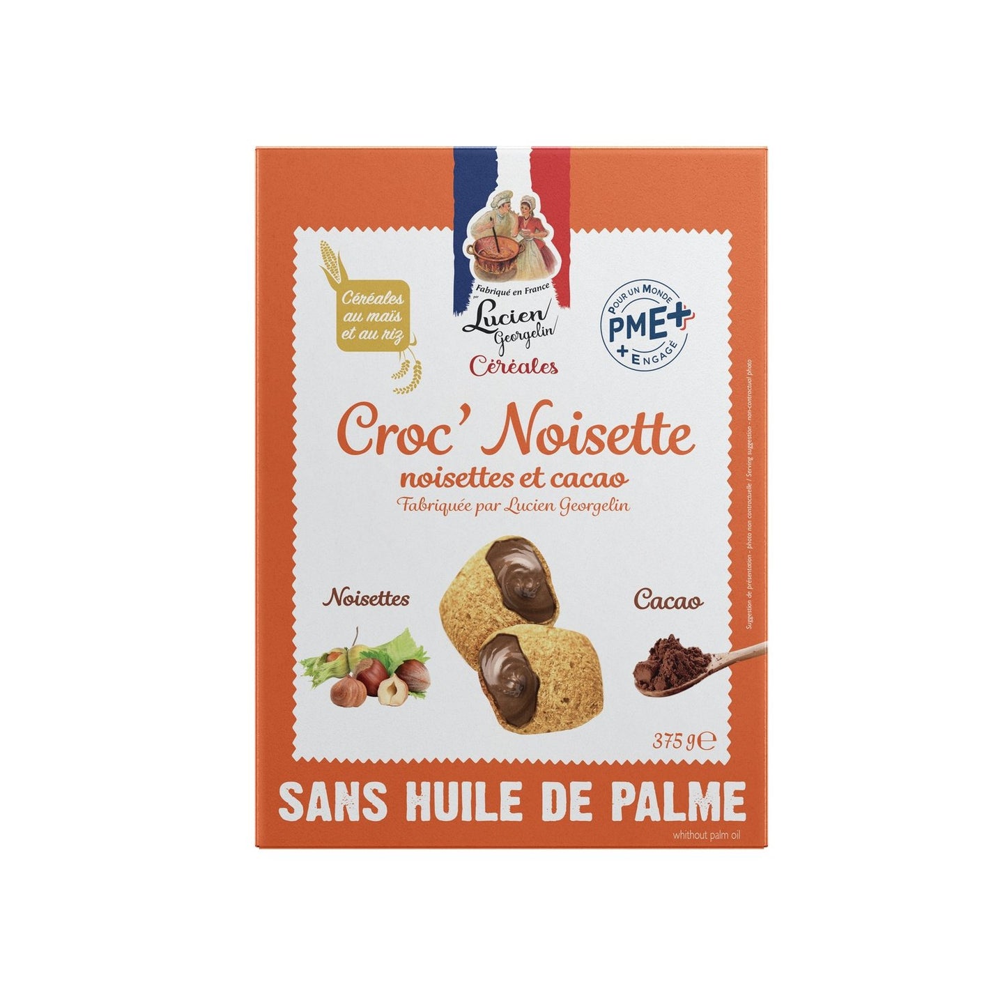 LUCIEN GEORGELIN Hazelnut Croc Biscuits