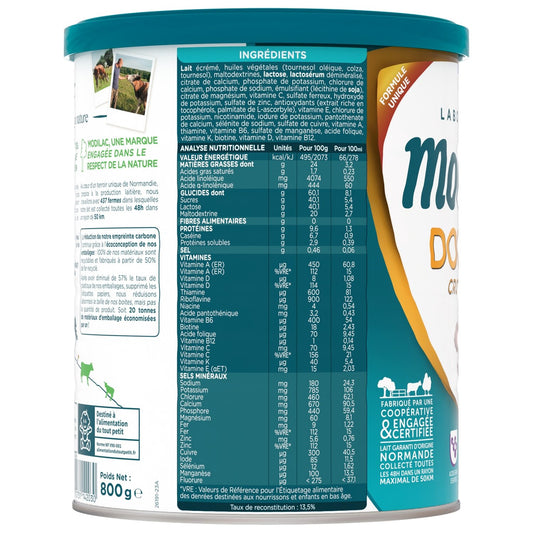 Lait Bébé en Poudre Croissance Doucéa MODILAC