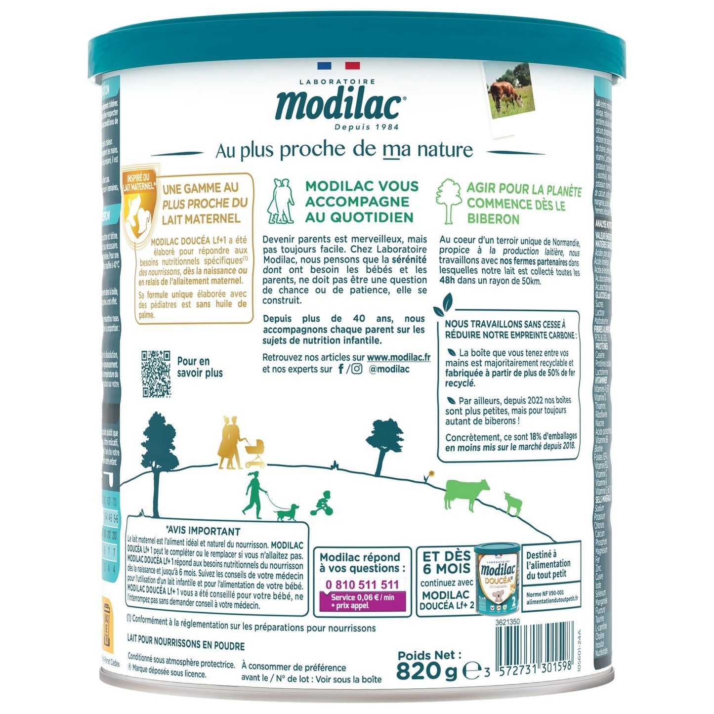 Doucéa MODILAC 1st Age Powdered Baby Milk