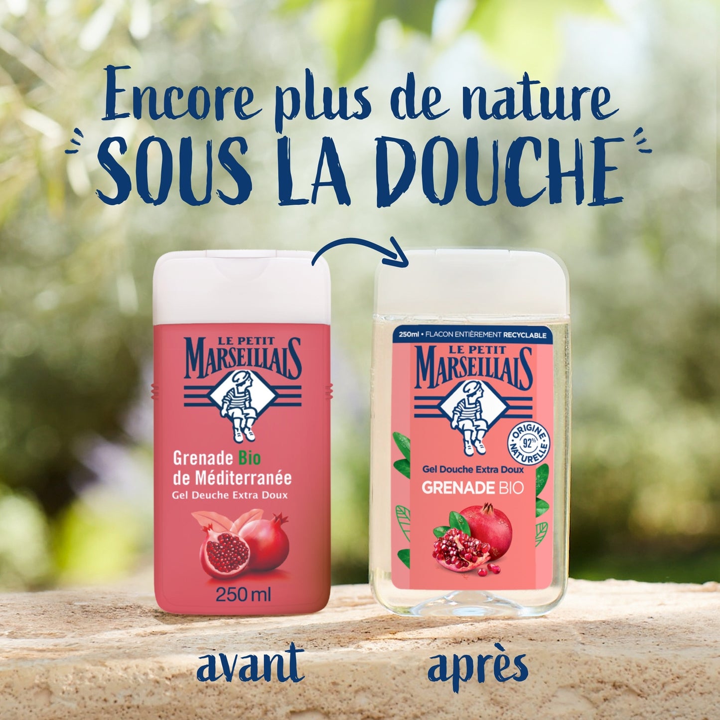 Extra sanftes Bio-Granatapfel-Duschgel LE PETIT MARSEILLAIS