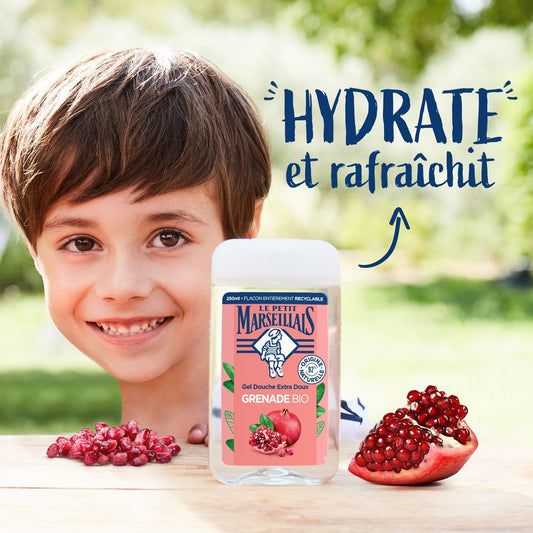 Extra sanftes Bio-Granatapfel-Duschgel LE PETIT MARSEILLAIS