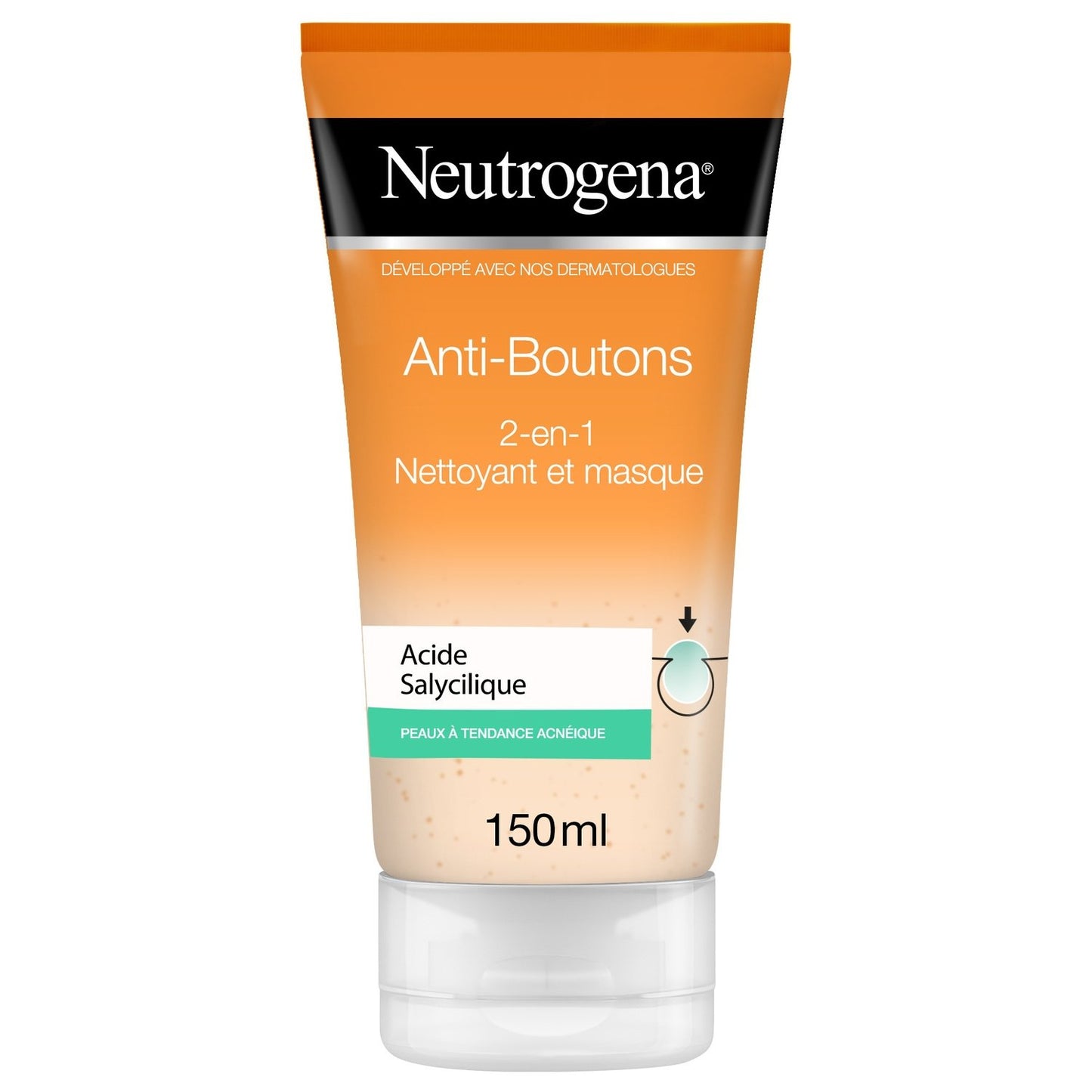 NEUTROGENA Visibly Clear 2-in-1 Cleanser/Mask