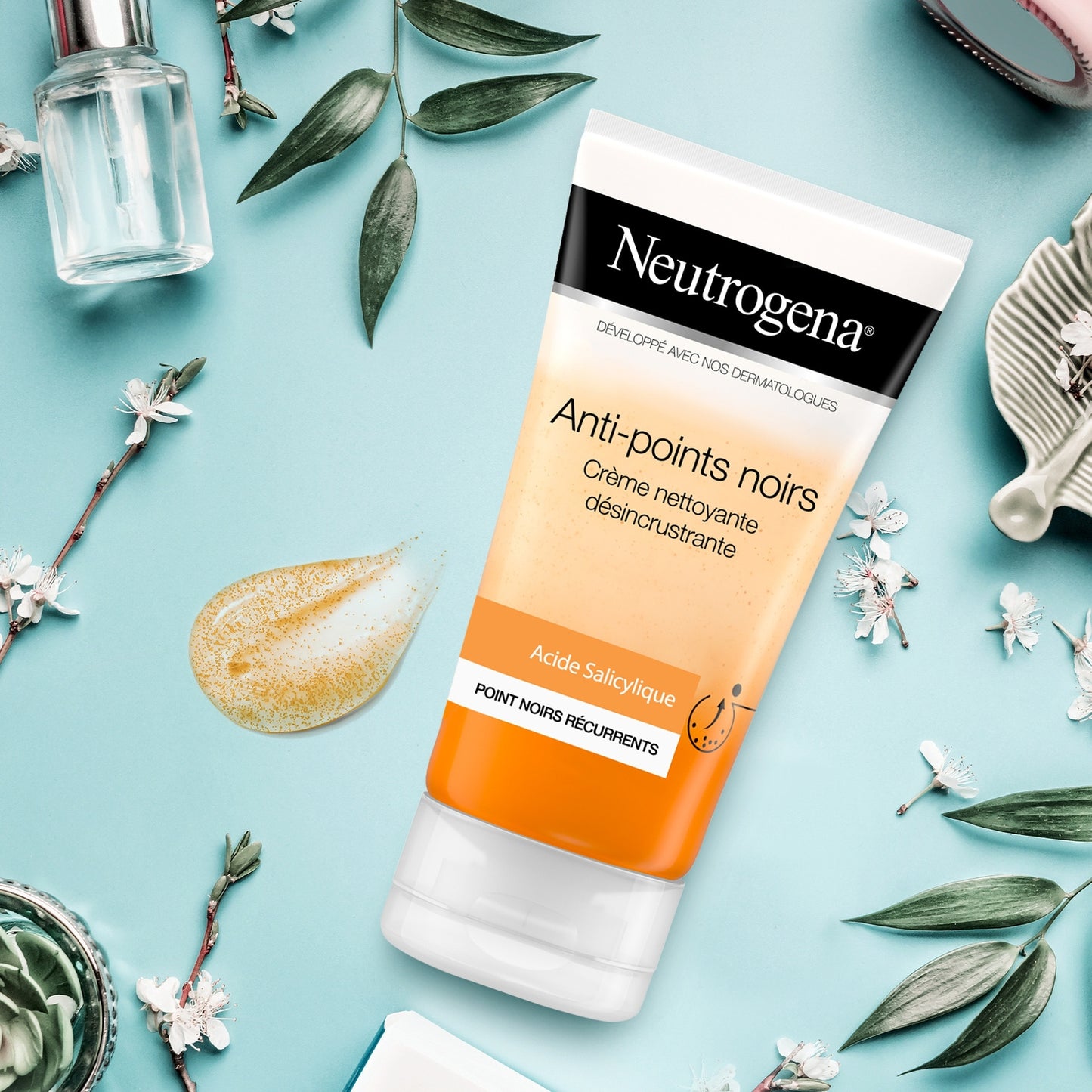 Crème Nettoyant Visage Visibly Clear Désincrustante Points Noirs NEUTROGENA
