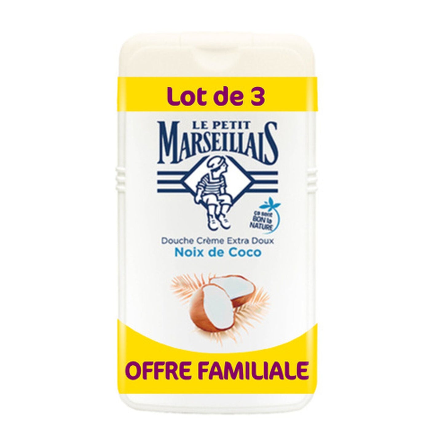 Gel Douche au Beurre de Coco LE PETIT MARSEILLAIS