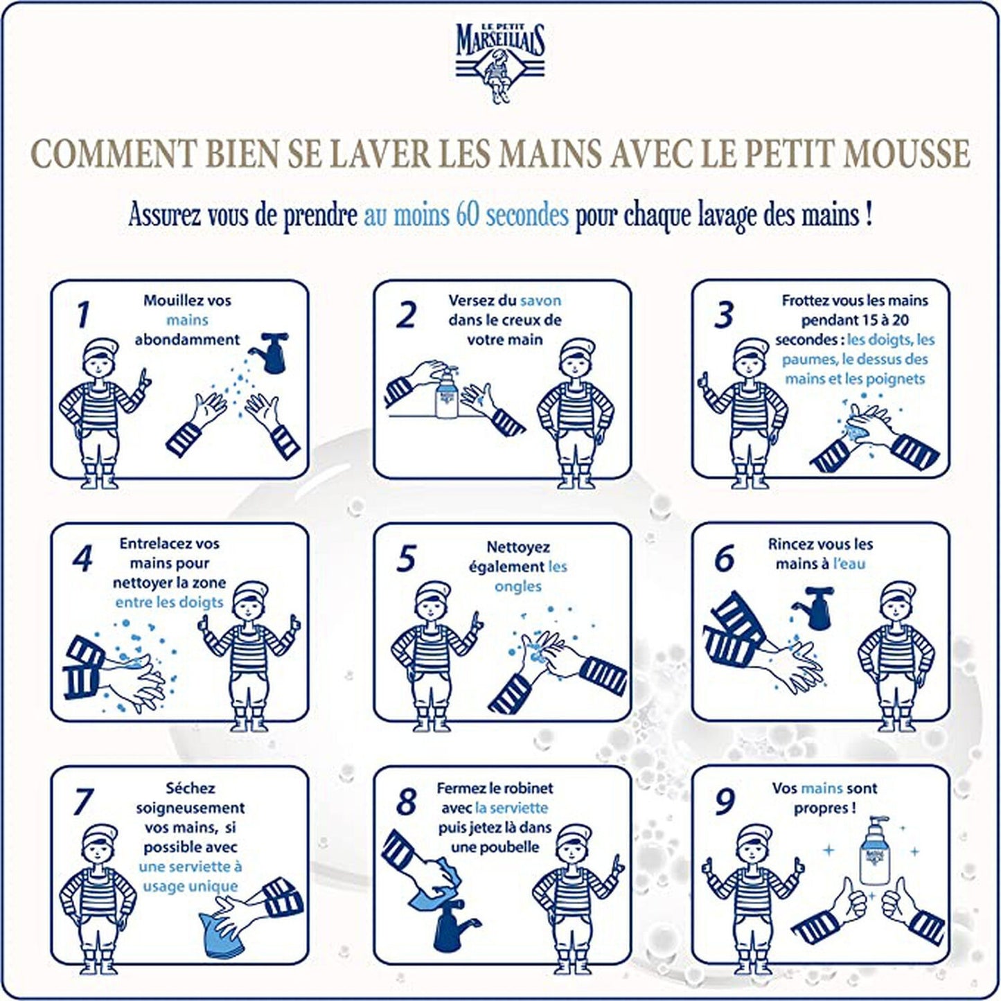 Savon Liquide Recharge au Lait d'Amande Douce LE PETIT MARSEILLAIS