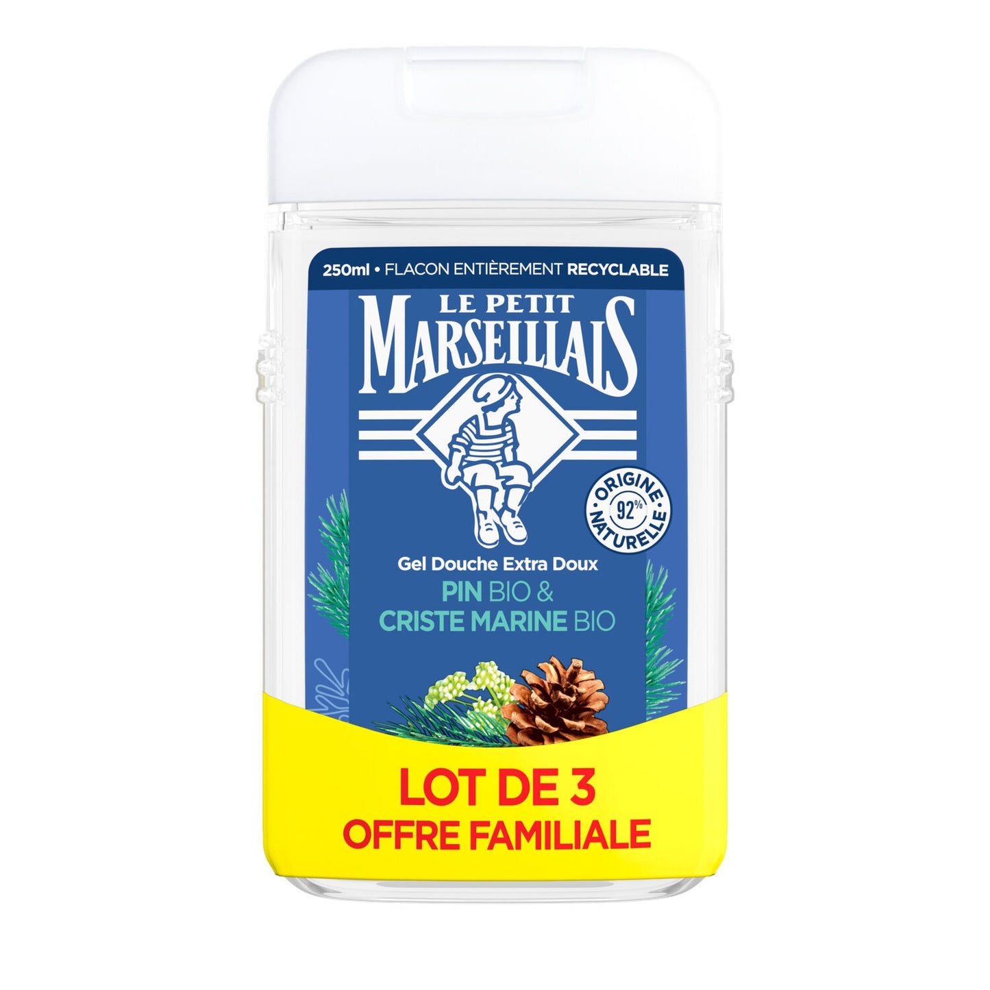 Kiefern- und Criste-Marine-Duschgel LE PETIT MARSEILLAIS