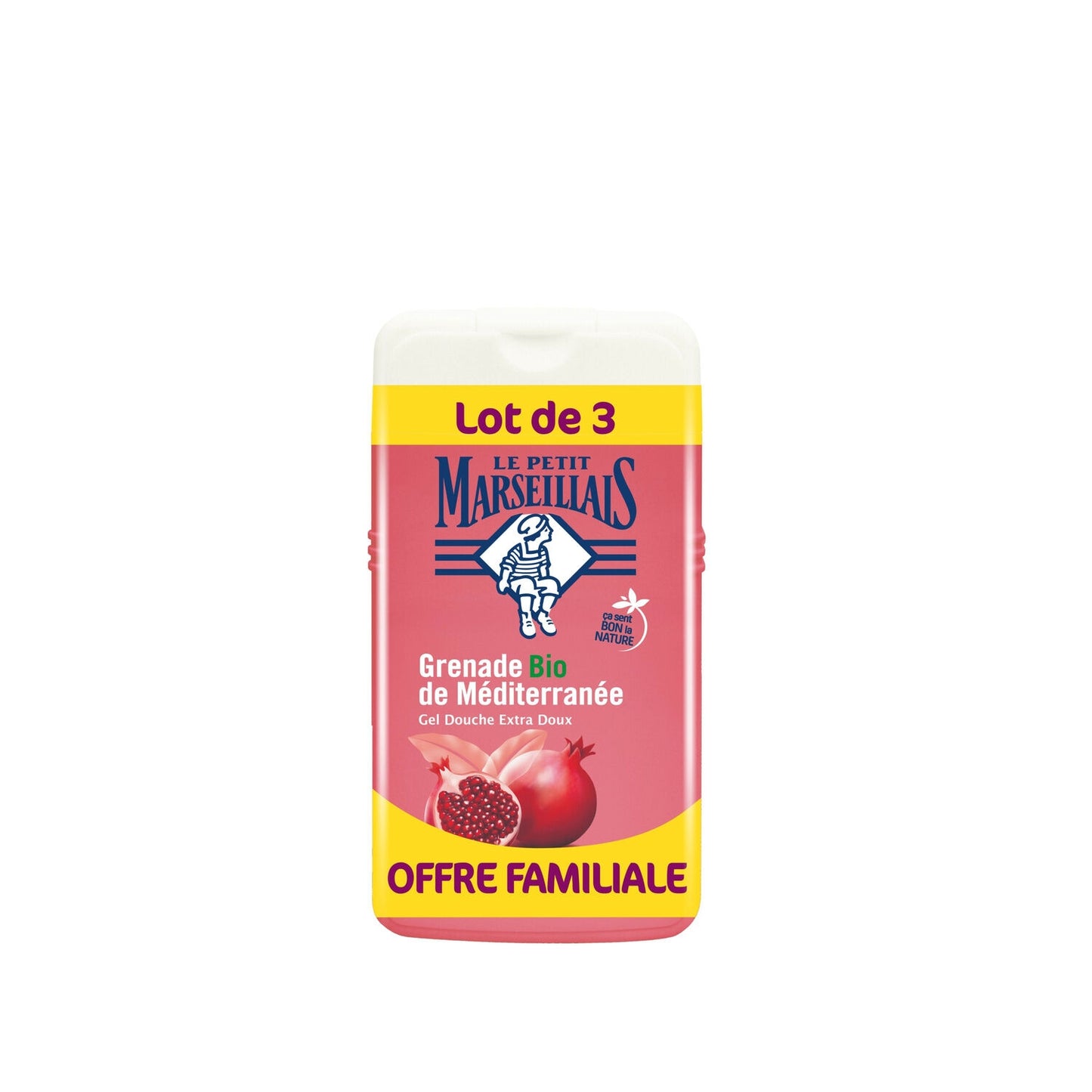 Extra sanftes Granatapfel-Duschgel LE PETIT MARSEILLAIS