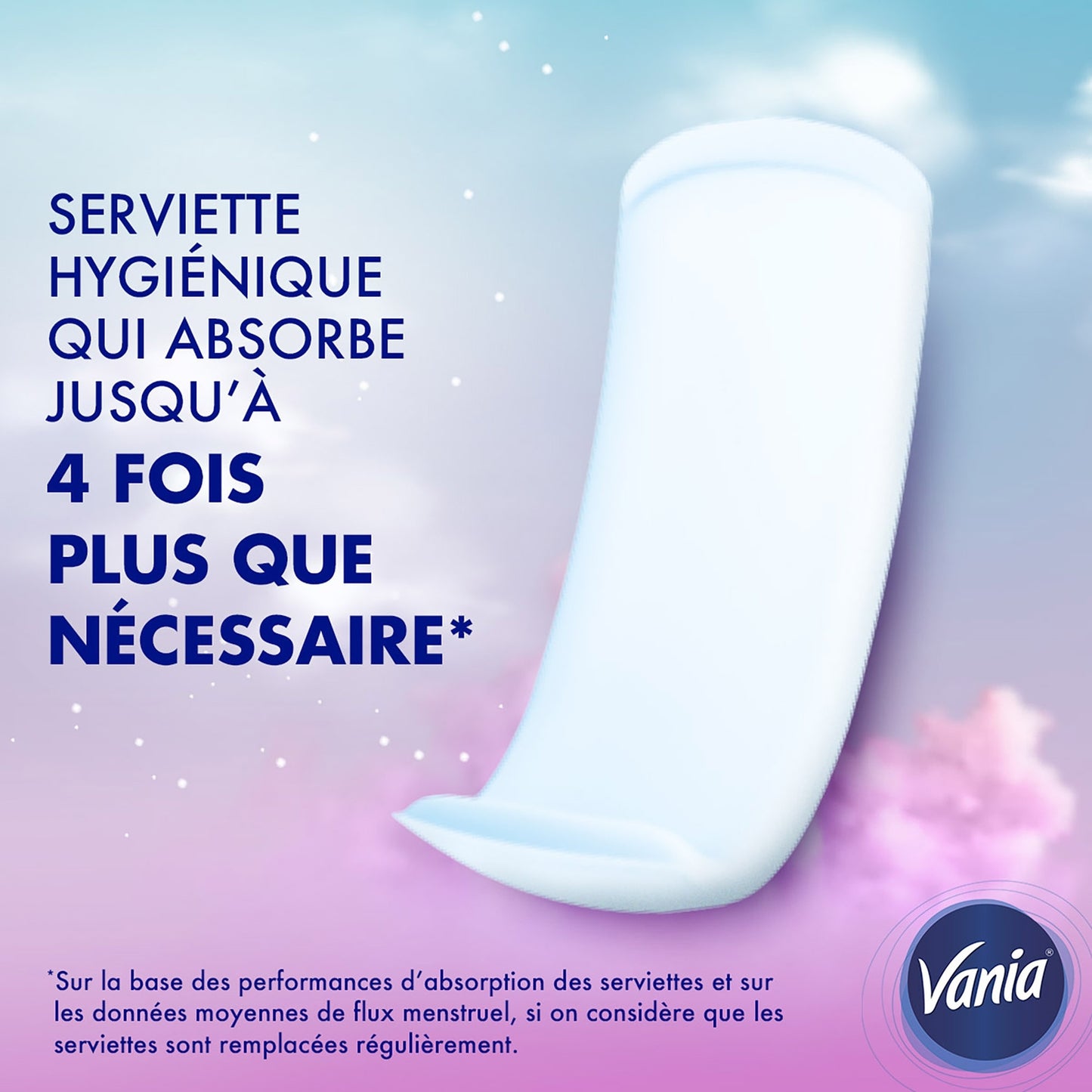 Serviettes Hygiéniques Spéciale Nuit VANIA