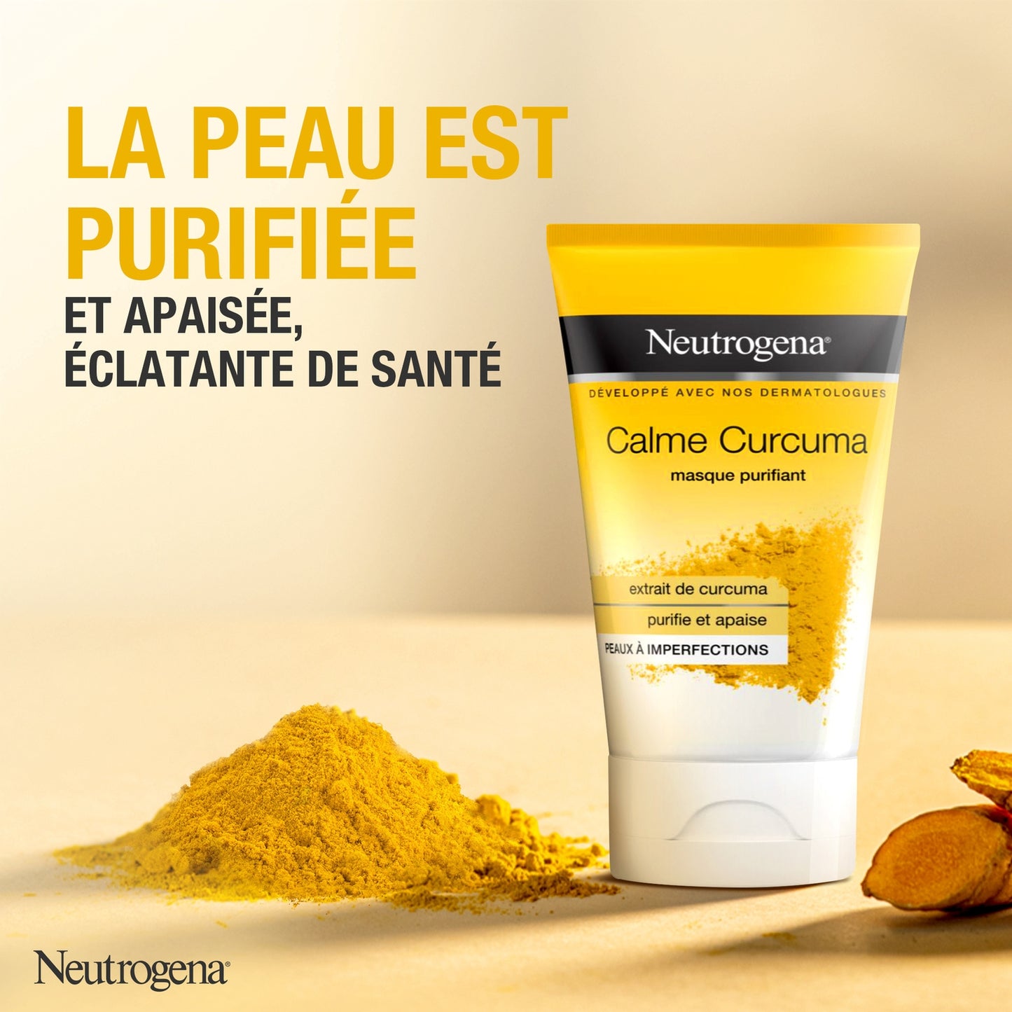 Masque Soin Visage Curcuma Purifiant NEUTROGENA
