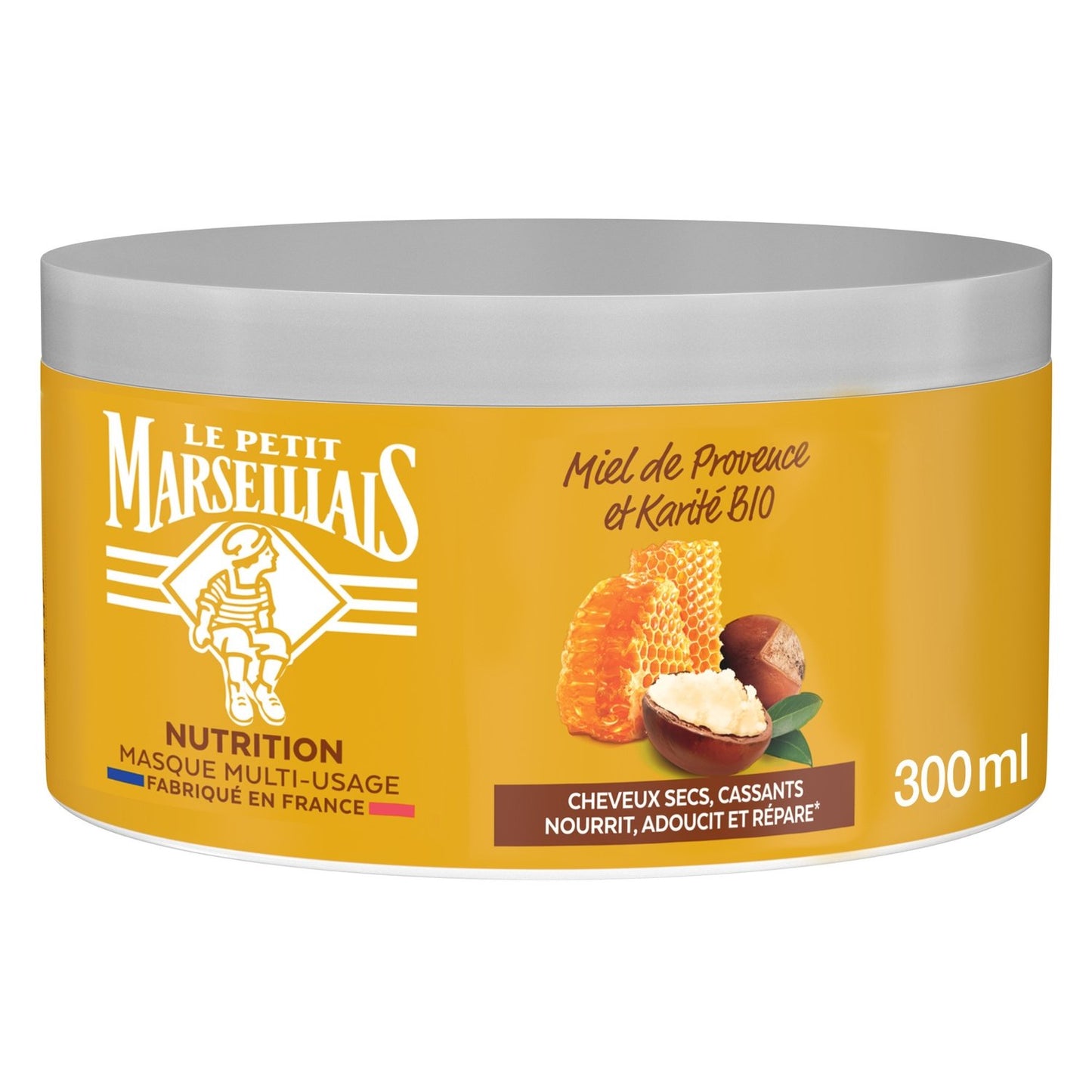 Masque Cheveux Nutrition Karité Miel de Provence LE PETIT MARSEILLAIS