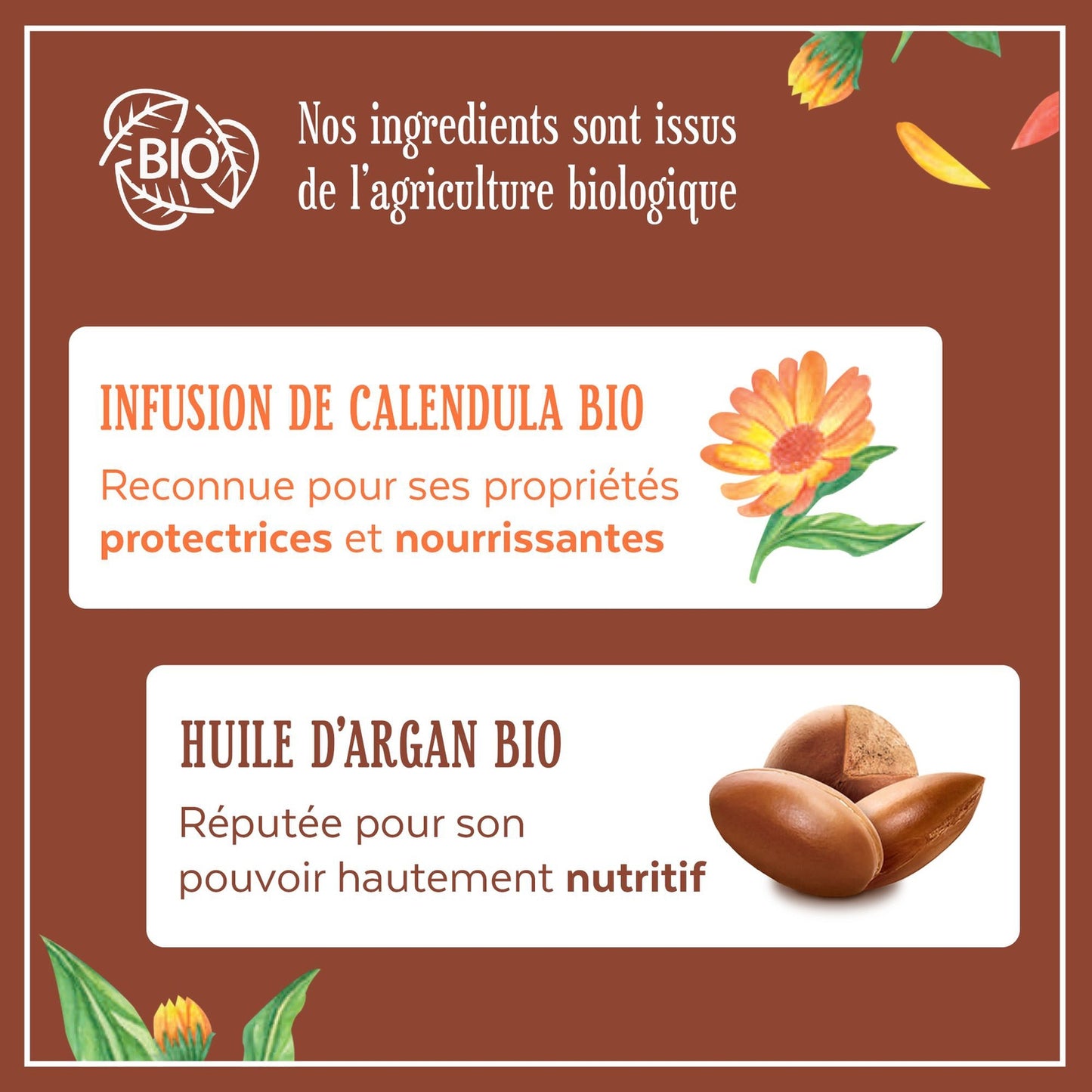 Pflegende Maske für trockenes bis sehr trockenes Haar mit Calendula und Bio-Arganöl LE PETIT MARSEILLAIS
