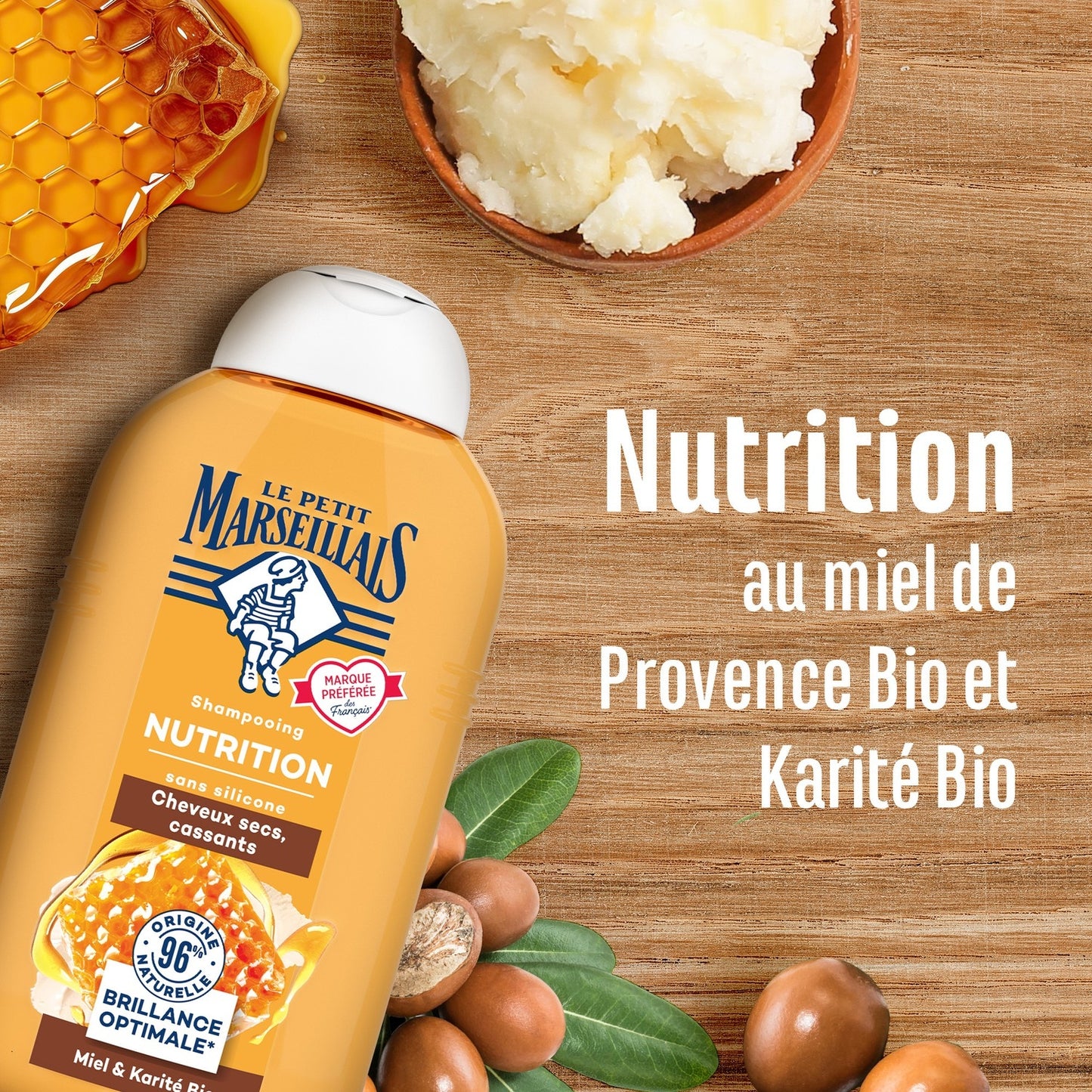 LE PETIT MARSEILLAIS Shea Butter/Honey Shampoo