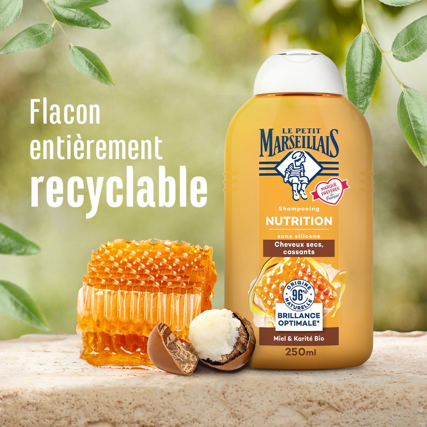 LE PETIT MARSEILLAIS Shea Butter/Honey Shampoo