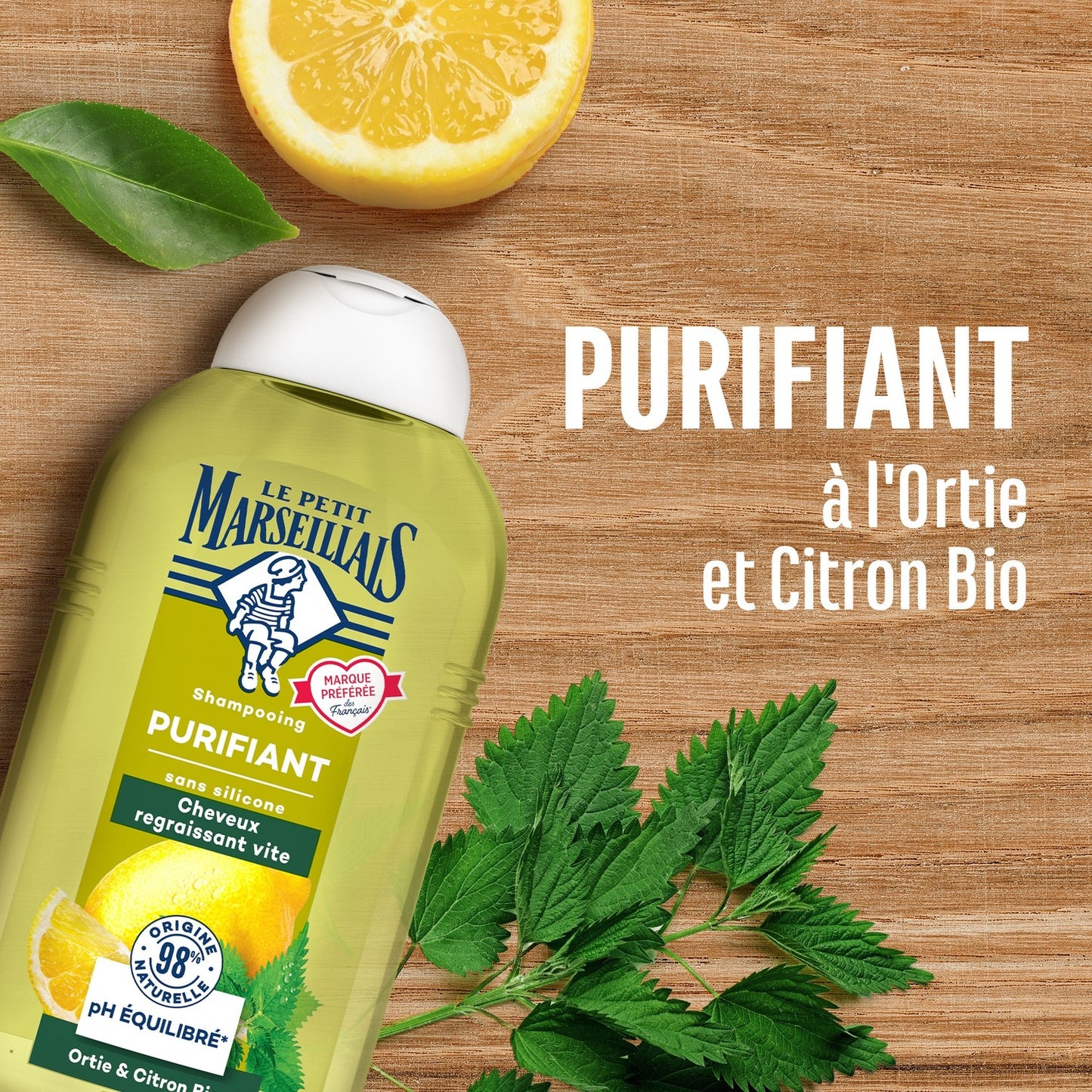 Nettle and Lemon Shampoo LE PETIT MARSEILLAIS