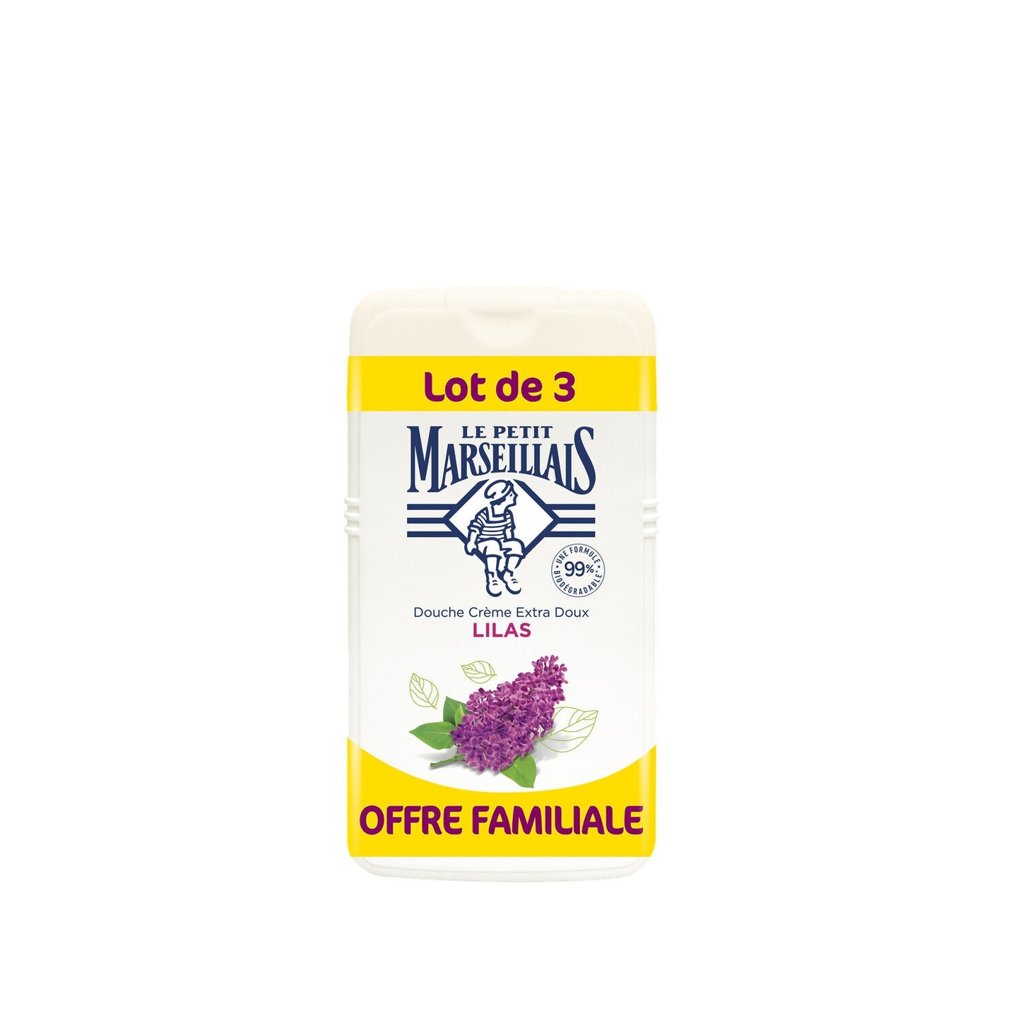 LE PETIT MARSEILLAIS Soft Lilac Cream Shower Gel