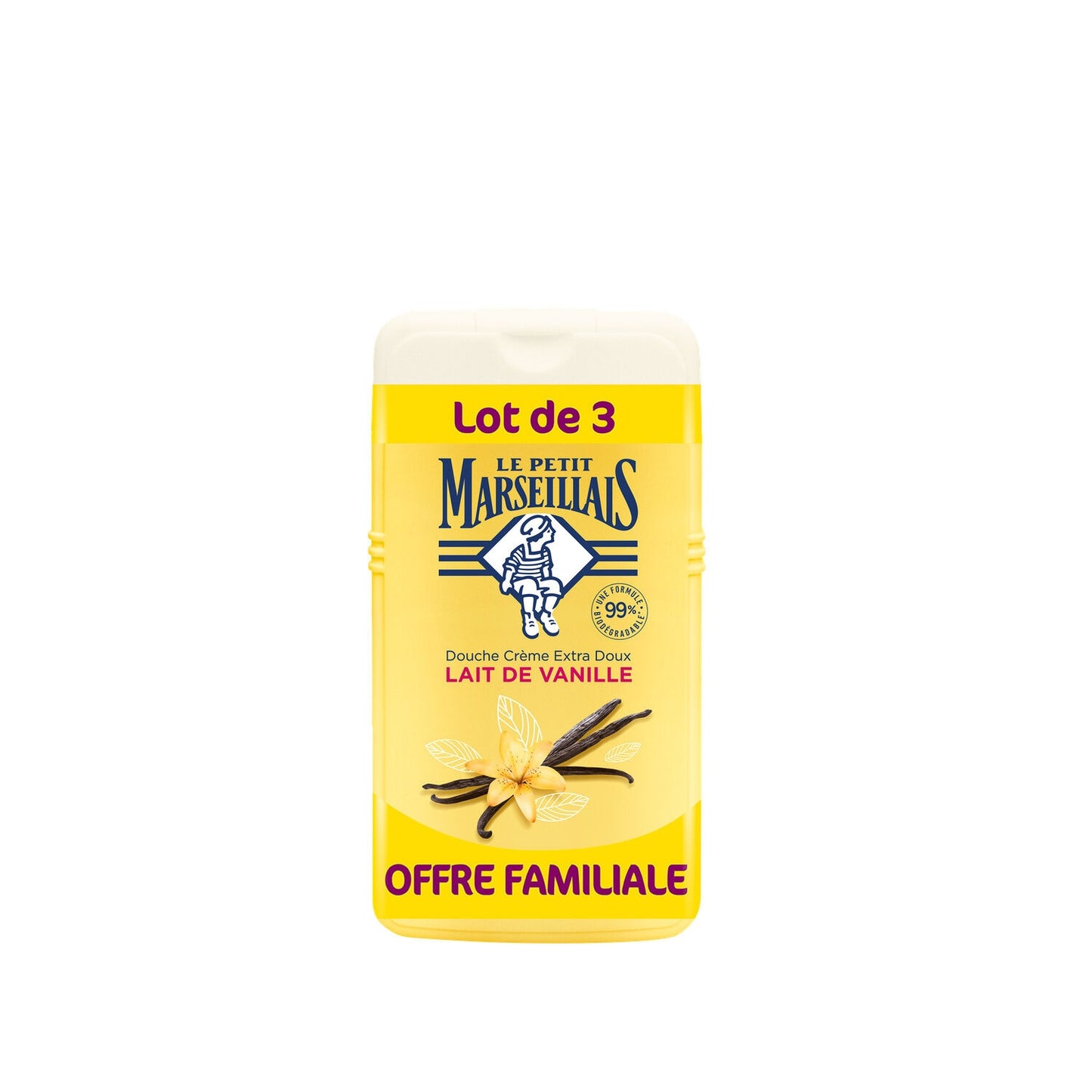 LE PETIT MARSEILLAIS Sanftes Cremeduschgel mit Vanillemilch
