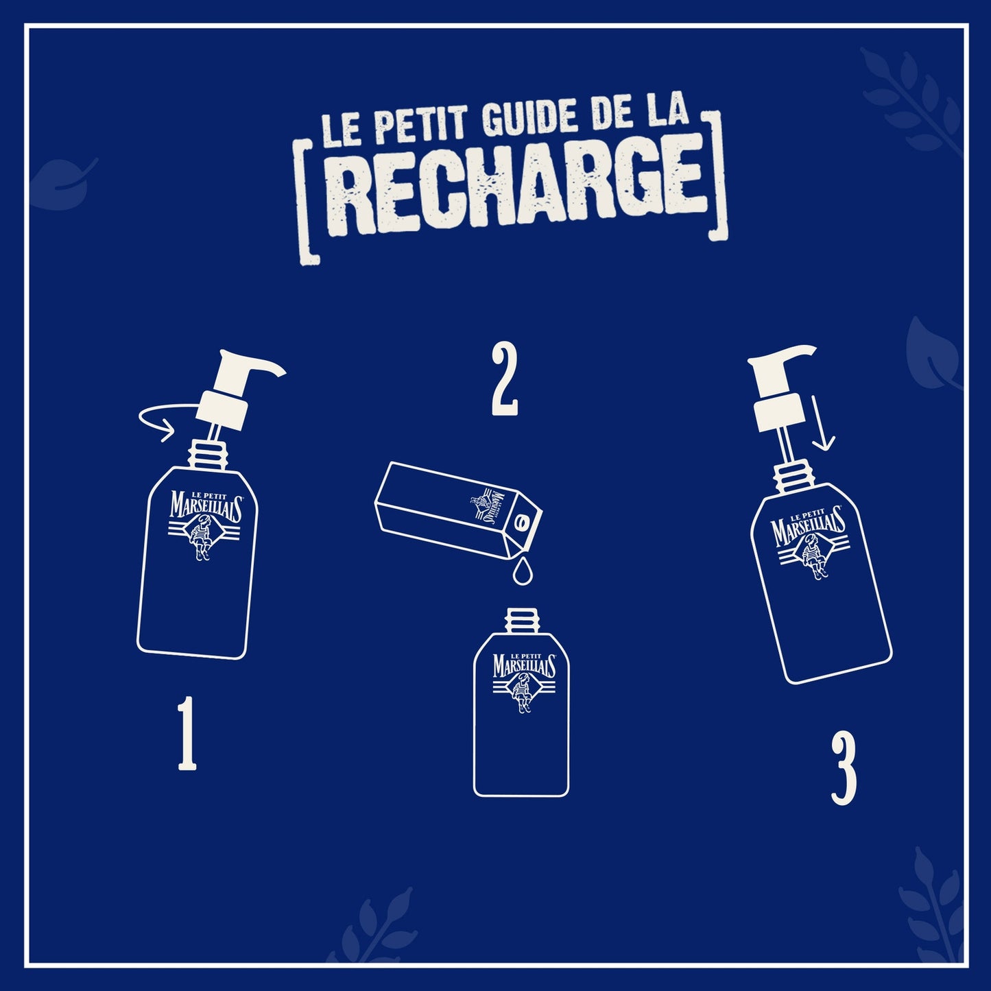 Liquid Soap Refill Antibacterial Action LE PETIT MARSEILLAIS