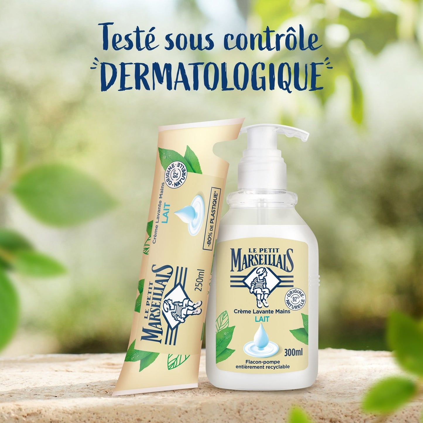 Savon Liquide Recharge Mains Lait LE PETIT MARSEILLAIS